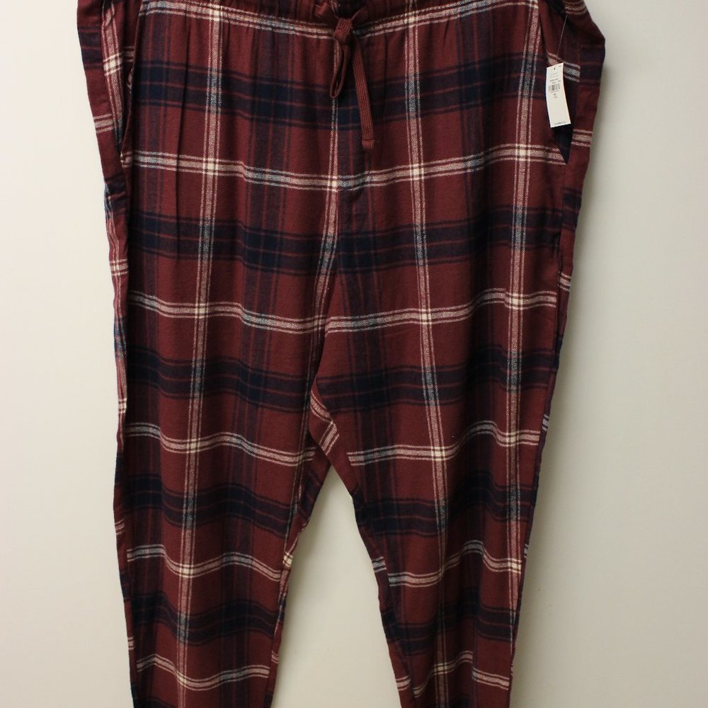 2/15$ Men's Red Plaid Old Navy Pajama Pants